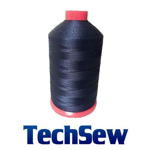 Navy TechSew Premium Bonded Nylon Sewing Thread #46 T45 8oz 5000 Yards for Upholstery, Leather, Purses, Bags, Jeans