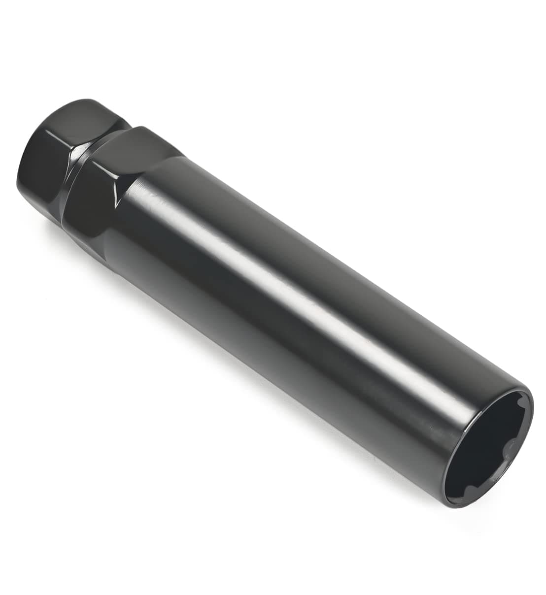 6 Spline Lug Nuts Socket Key - 17mm Hex Socket for Small Diameter Lug Nuts (M12X1.5 M12x1.25 1/2" x20) 6 Point Tuner Key Tool 1pc