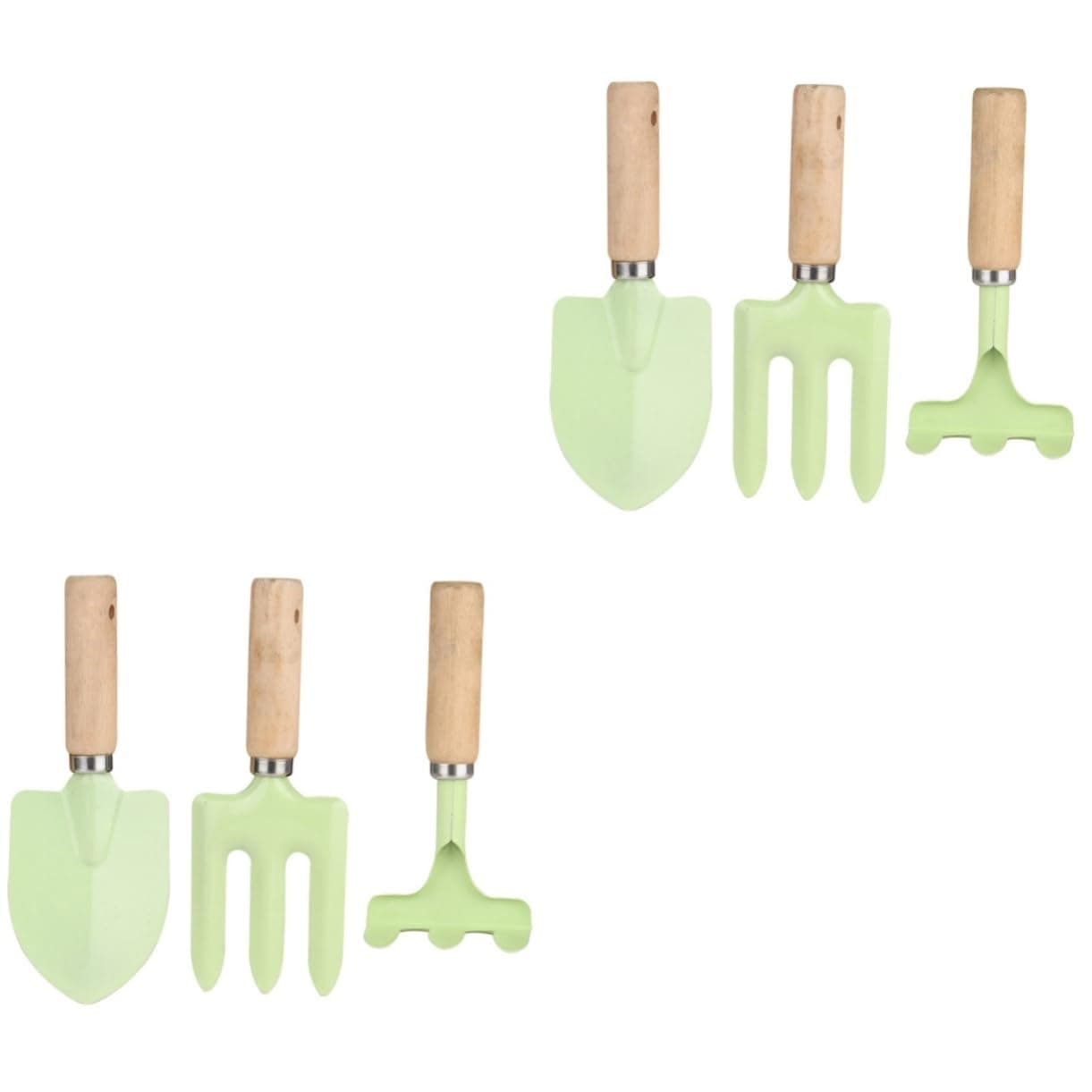 Sandbox Toys 6 Pcs Small Shovel Tool Hand Tools Tool Set Toy Kids Tool Bag Planting Shovel Small Garden Rakes for Lawns Plant Flower Fork Garden Rake Garden Tool Child