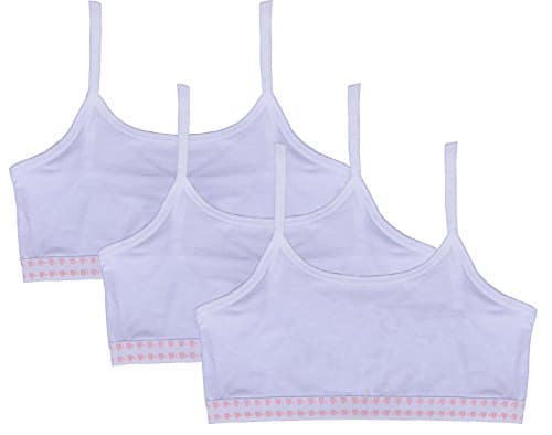 MadeComfy Girls' 3-Pack Camis