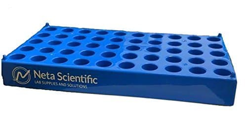 Neta Scientific, Inc Autosampler Vial Rack 50 Vials Polypropylene, Pack of 5