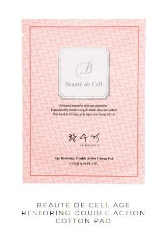 Beaute de Cell Age Restoring Double Action Cotton Pad