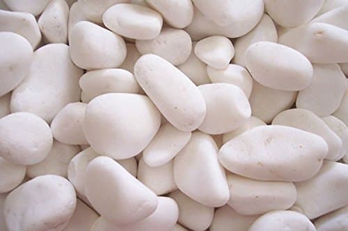 Feng Shui Decorative Pebbles - Pure White - 2 Pack