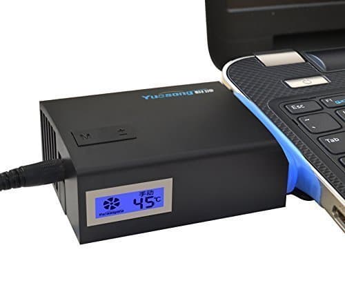 Patekfly Intelligent USB Vacuum Cooling Fan Cooler That Automatic Temperature Control For Various Size Laptop/Notebook Computers
