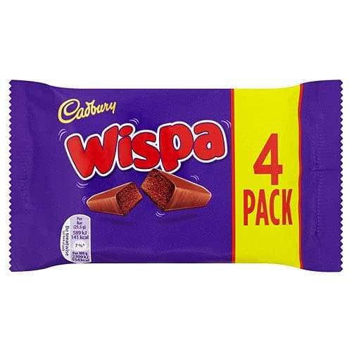 Original Cadbury Wispa Pack Imported From the UK England