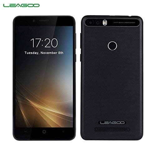 LEAGOO KIICAA POWER 5.0 Inch Android 7.0 2GB+16GB MTK6580A Quad Core, 4000mAh 3G Dual SIM, Best Budget Phone(Black)