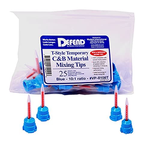 Defend T-Mix C&B Mixing Tips 10:1 Blue/Orange Pkg/25 MFG#: VP-8108T