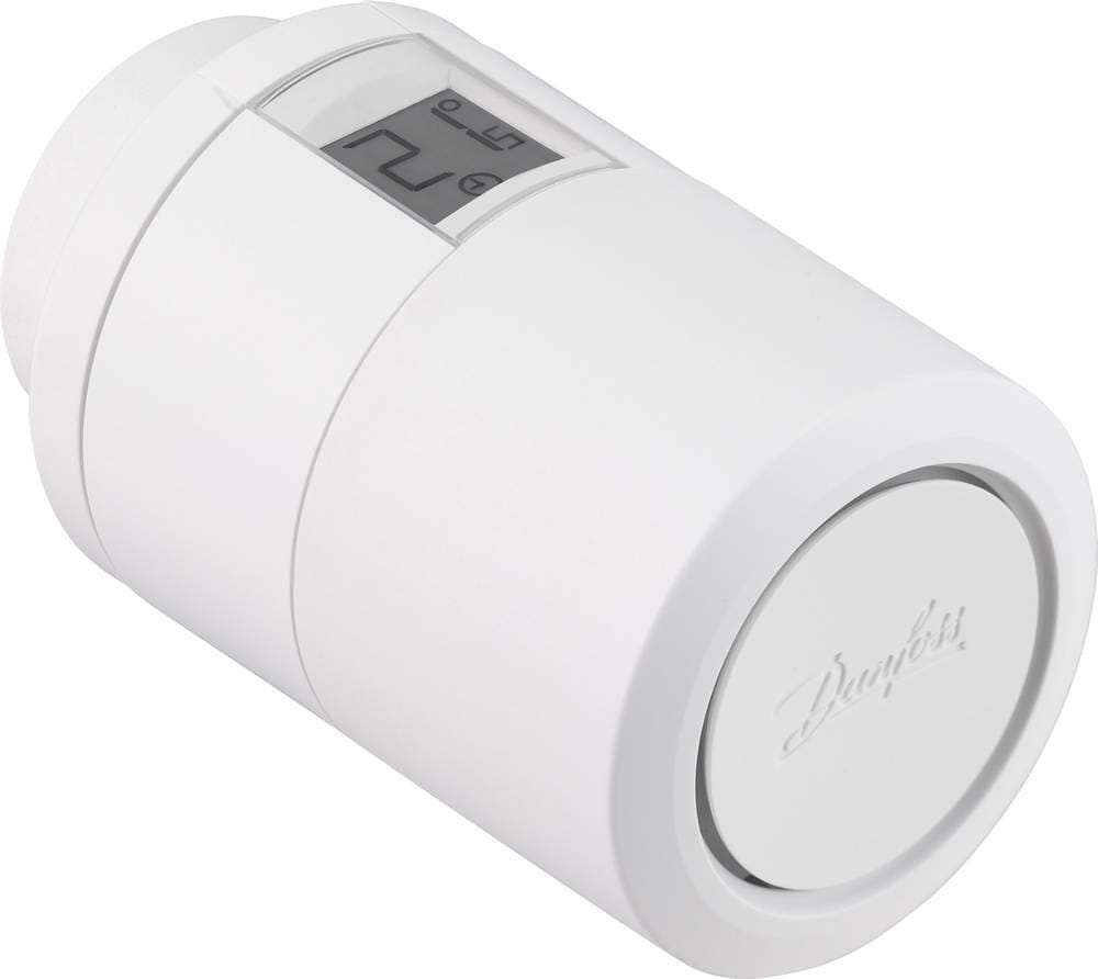 DanfossEco Bluetooth Electronic Head, White, 11,5 x 11,5 x 5,5 cm