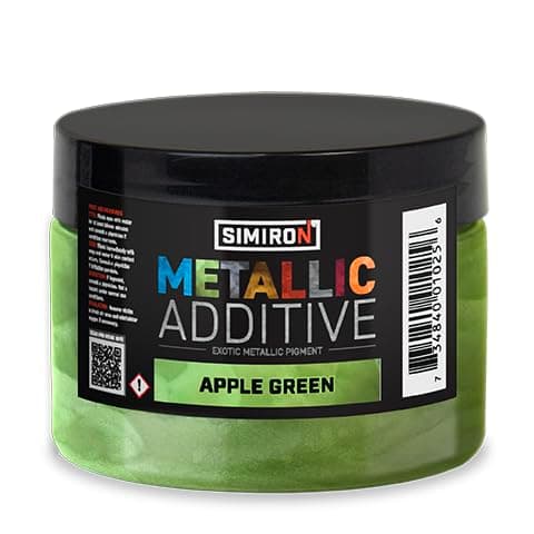 Simiron Metallic Additive Pigment Powder for Epoxy Resin/Casting Resin - Resin Art Supplies- Epoxy Floors - Metallic Pigment Powder for Makeup - Non-Toxic (Gold Rush, 32 oz)