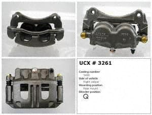Undercar Express 10-3261S Front Brake Caliper