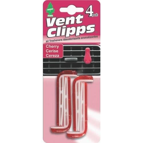 CAR FRESHNER TREES 17711 Cherry Vent Clips