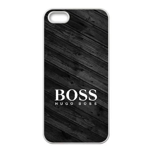iPhone 5 5s SE Cell Phone Case White Hugo Boss Brand Logo Custom Case Cover WDGI12182