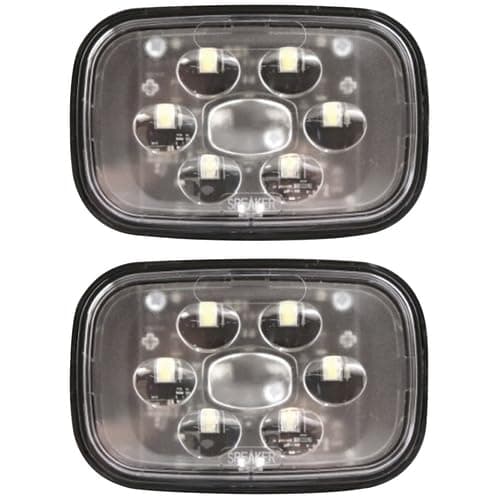 LED Work Light - Flood Beam Set of 2 fits Case SR130 SV185 SR150 SV250 SR160 SV280 SR175 SV300 SR250 TV380 SR240 TR320 SR200 TR270 SR220 TR310 84306268 fits New Holland C227 C238 L213 L215 L216 L221