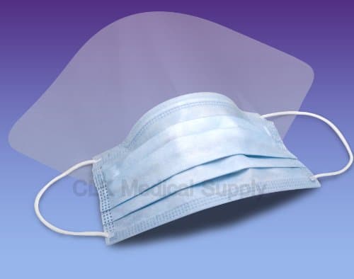 CLK Extra-D Blue Shield Masks (Case of 100) Earloop Procedure Masks