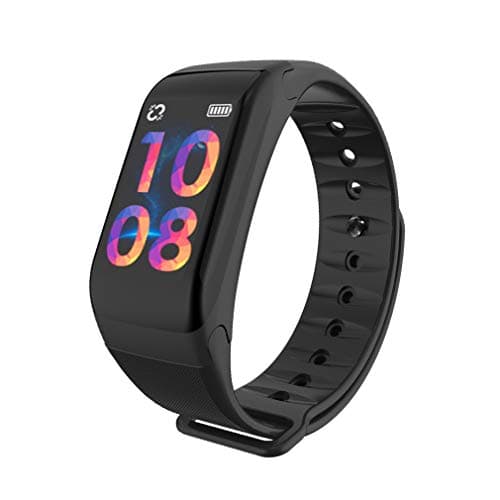 [Upgrade Version]Fitness Tracker, Coolbit Color Screen Smart Band Activity Tracker W/ Heart Rate Blood Pressure Sleep Monitor Wristband Waterproof Pedometer Smart Bracelet Watch for Kids Women and Men