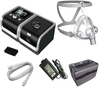 BMC RESmart G2 Y25T BIPAP Bilevel Cpap Therapy S, T, S/T, With Target Tidal Volume Apnea COPD With Full Face Mask, Tube, Humidifier with 2 Years Warranty | Seniorkart