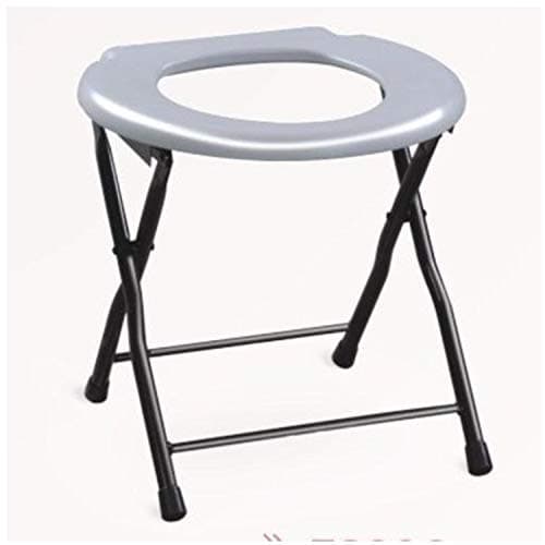 Supreme Heavy Duty Foldable Commode Chair Cum Stool Easy to FOLD and Clean (Commode Stool)