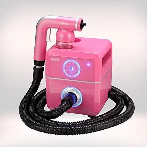 Tanning Essentials Pink Rapid Spray Tan machine with FREE OMG Solutions