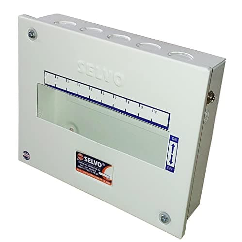 Selvo SPN Single Door Distribution Board (10WAY)