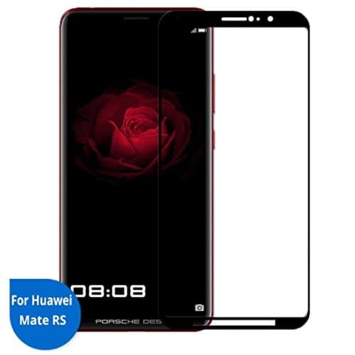 For Huawei Mate RS 3D Surface Tempered Glass, 3D Full Cover Premium 9H Hardness Screen Protector Film for Huawei Design Mate RS(Black)
