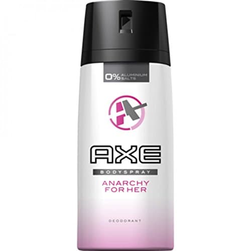 6 x Axe deodorant spray anarchy Deodorant Body Spray 150ml for Her 6 x 150ml