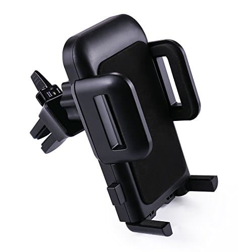 WROWSOL Car Phone Mount, Air Vent Car Mount Holder,for iphone X/8/8P/7/7P/6S/6/6P/5S,Samsung Galaxy S6/S7/S8,Google,LG,Huawei and More