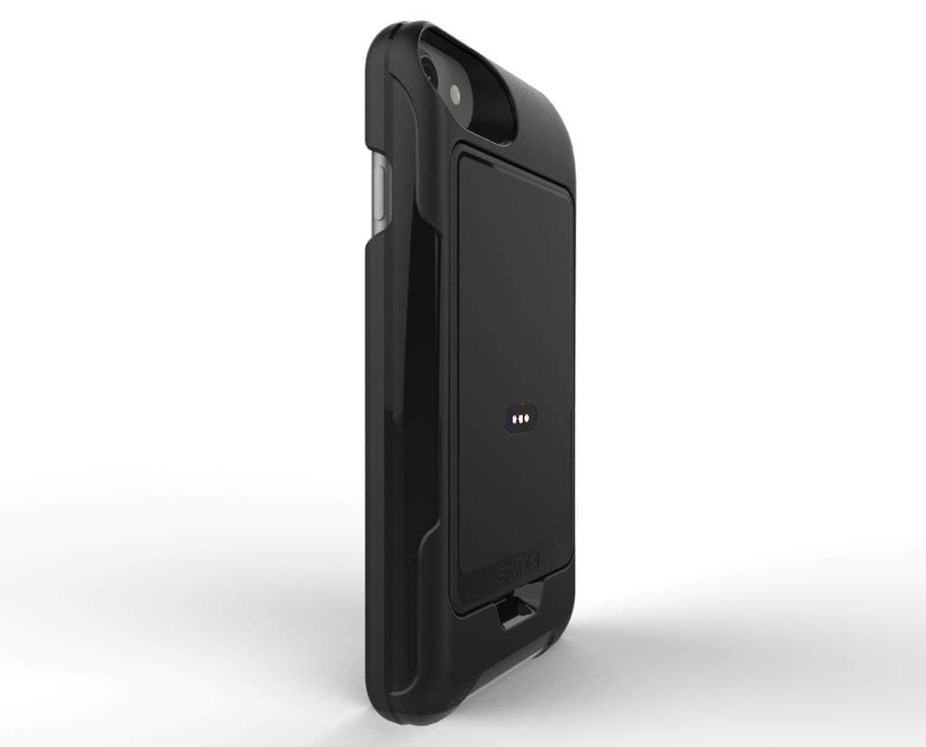 SIMORE E-Clips Case for iPhone 8-7-6-6S Plus -Black