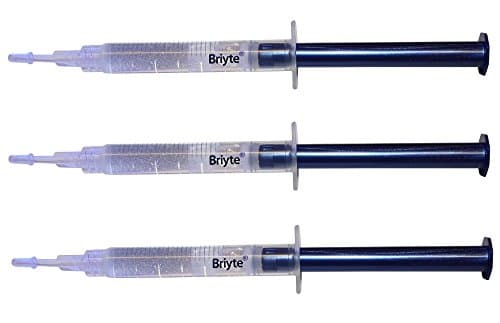 Extra Teeth whitening gels Used in Briyte ® kit (3 Pack) Non Peroxide can be Used as Refills or a Refill