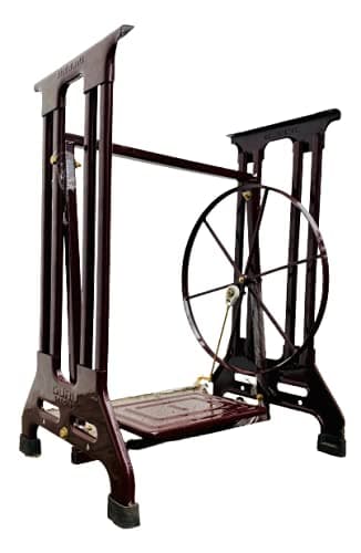 Iron Sewing Machine Stand Only, Sweing Tools (Without Table, Black)