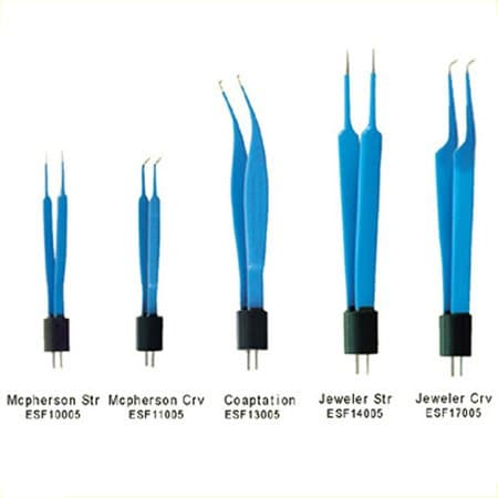 Bipolar Forceps Coaptation Tip: 0.5mm Sise: 4 1/4" 10.8cm (Pack of 1)
