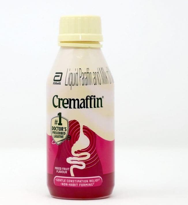 Cremaffin Mixed Fruit 225 ml – Sahi Relief From Constipation || Laxative || Quick Relief-Gentle & Effective Stool Softener || No Added Sugar – Suitable for All Age Groups || Non-Habit Forming || 70 Years of Doctor Recommendation