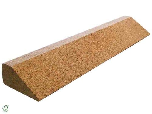 Chin Mudra Cork Block Extra Wedge – 60 cm x 9 cm x 3 cm