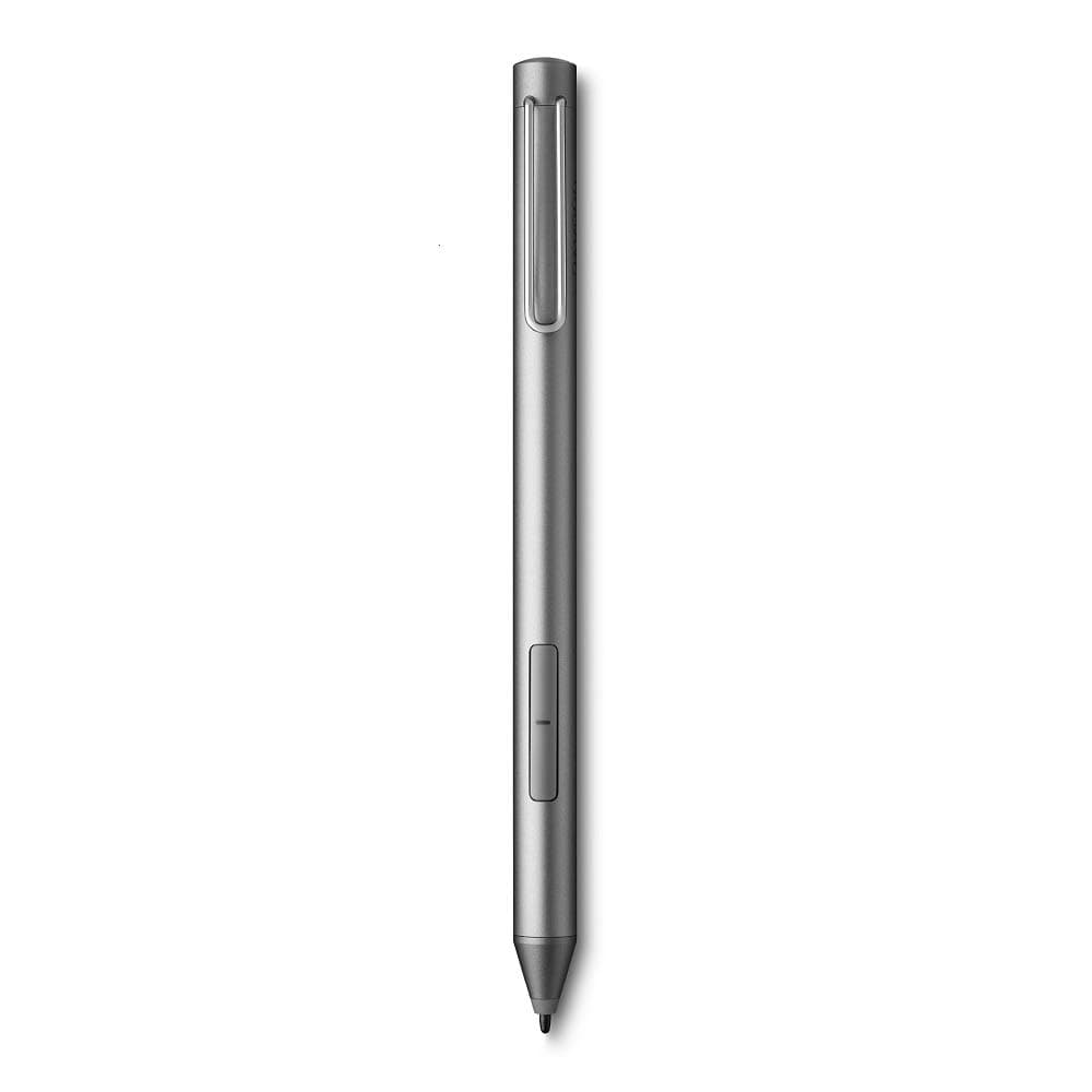 Wacom Bamboo Ink-Active Stylus (2nd generation, with 4,096 pressure levels for natural writing & making notes on pen-compatible touchscreen devices with Microsoft Windows 10), Gray