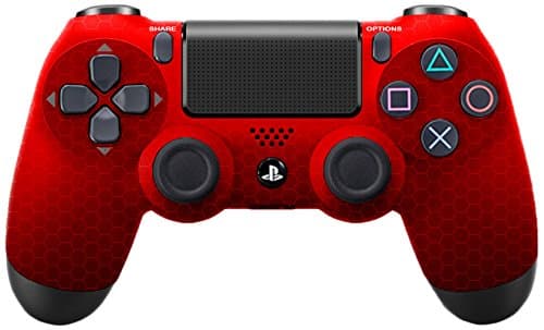 Guess Customs Hex for Playstation 4 PS4 Controller red