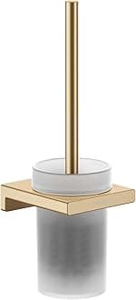 hansgrohe AddStoris Toilet Brush Holder Wall-Mounted, Brushed Bronze, 41752140