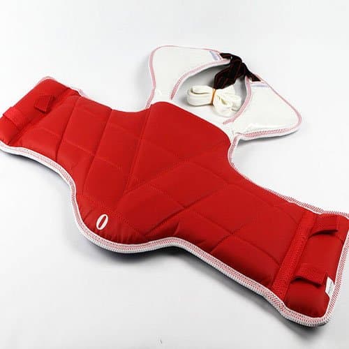 Tae Kwon Do Reversible Chest Protector Size 0 - Chm