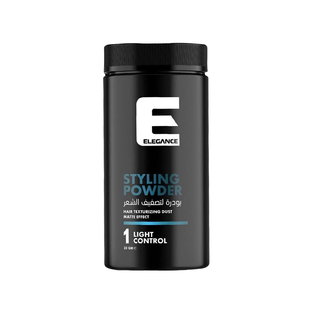 E Elegance Hair Styling Powder For Men - Reworkable Volumizing, Texturizing Powder For Extra Volume And Natural Look - Matte Finish - Strong Hold - Lightweight Texture - Suitable for All Hair Types