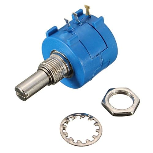 BouBou 3590S-2-502L 5K Ohm Rotary Precision Multi Turn Potentiometer