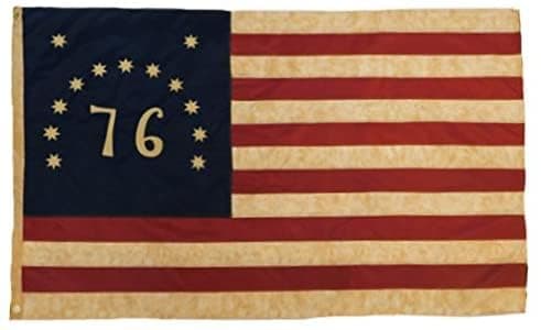 Founding Fathers Flags FFF-76BENNI Bennington 76 Historical Flag, multi