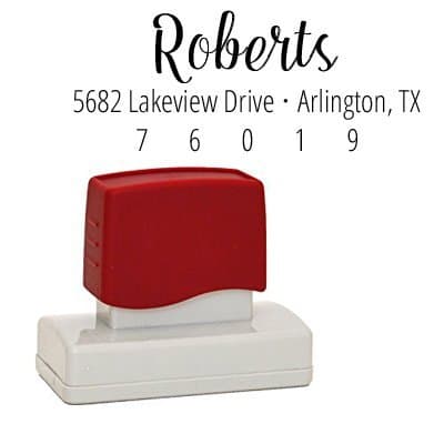 Wedding Gift, Housewarming Gift, Self-Inking Address Stamp, Custom Stamp For Couples, Customized with Your Return Address