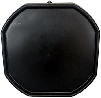 Easy Shopping® COLOUR LARGE/SMALL PLASTIC MIXING TRAY SAND WATER PLAY_BUILDER EQUIMENT Toy Sand Pool Pit Water Game Garden Beach MADE IN UK (Black, Large)