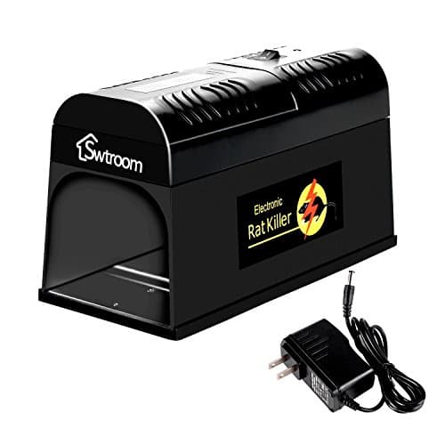 Electronic Rat Traps,High Voltage Emitting, Swtroom Mouse Traps Electronic,Effective and Powerful killer for rats ,squirrels and other similar rodents