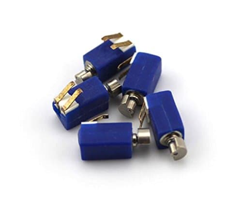 10 Sets 3V micro vibration motor 48MM Micro coreless DC motors shrapnel for Science and Technology Making model of vibration