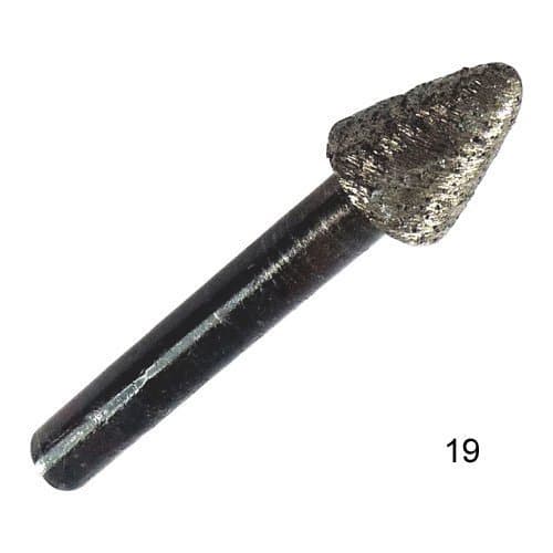 Toolocity SDBR020 Sintered Diamond Burs for Granite by Applied Diamond Tools
