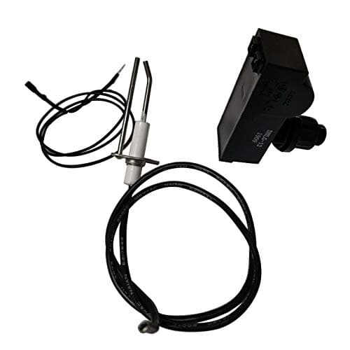 Cookingstar Fire Pit Gas Burner System 2 Outlets Push Button Ignition Kit (Includes Switch, Igniter, Leads & Ground Wire)