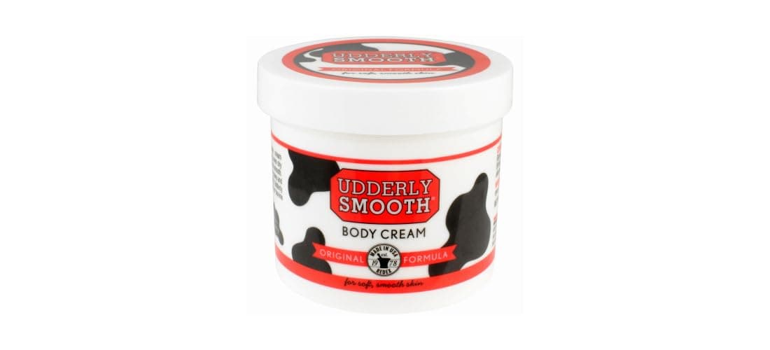 Udderly Smooth Body Cream, Original Formula, 12 Oz Jar, Lightly Scented