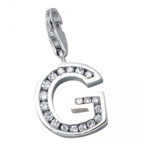 Letter pendant * G * 925 sterling silver