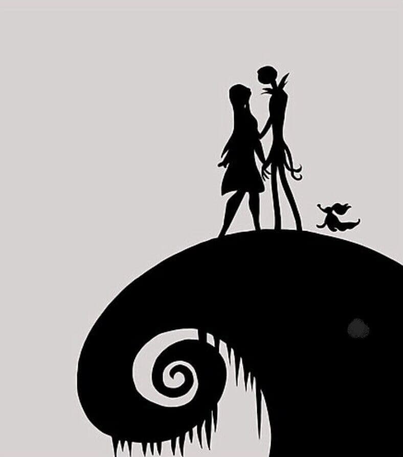 Generic Nightmare Before Christmas, Zero, Jack Skellington, Sally, Vinyl Decal Sticker