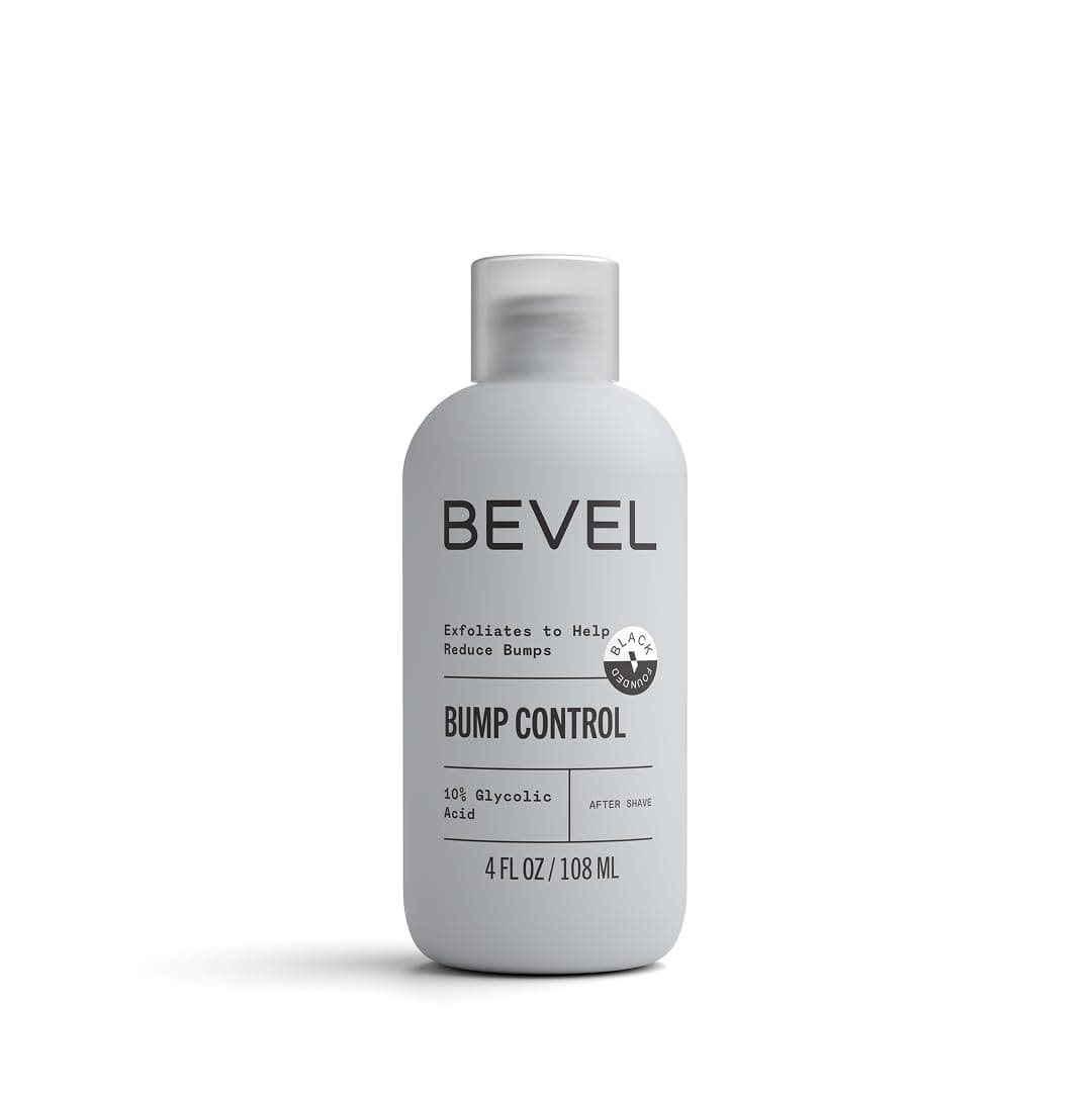 Bevel Essentials Post Shave Bump Control After Shave Cream with Green Tea and Glycolic Acid to Help Avoid Ingrown Hairs and Reduce Razor Bumps, 4 Fl Oz