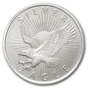 Sunshine Mint 1/2 oz .999 Fine Silver Round